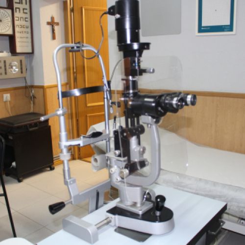 Equipo oftalmología